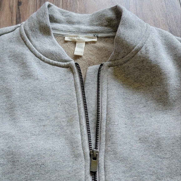 Eileen Fisher PP Cream Oversized Jacket Cotton Blend - Picture 3 of 8